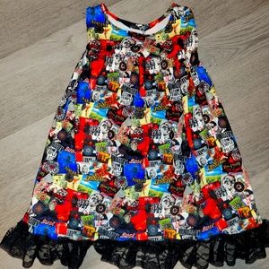 Rock n roll party dress bands girls